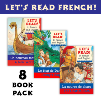 Let's Read in French and English 8 Book Pack